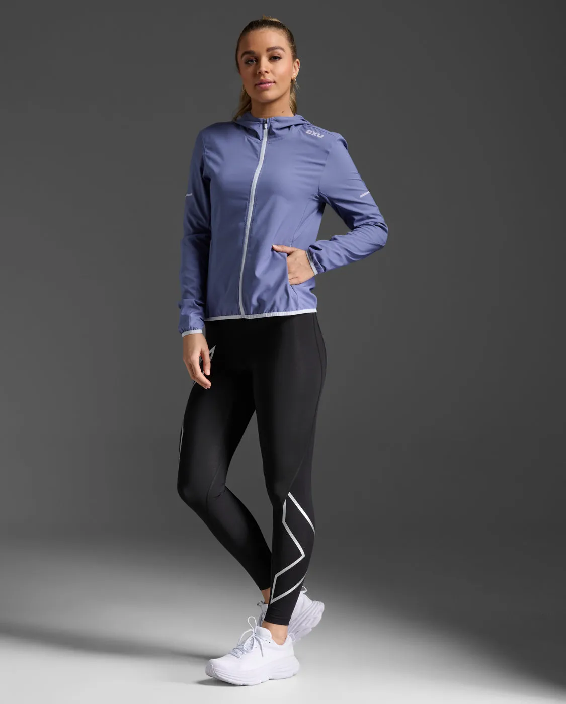 Aero Jacket | Blue Stone/Halogen Reflective