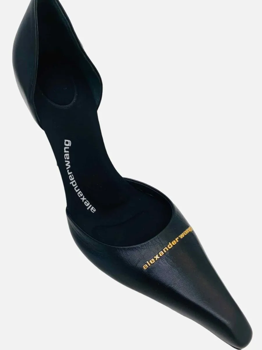 ALEXANDER WANG Viola D'Orsay Black Pumps 40