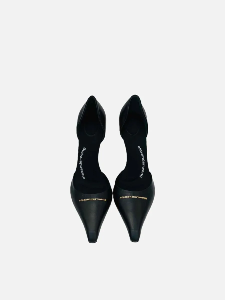 ALEXANDER WANG Viola D'Orsay Black Pumps 40