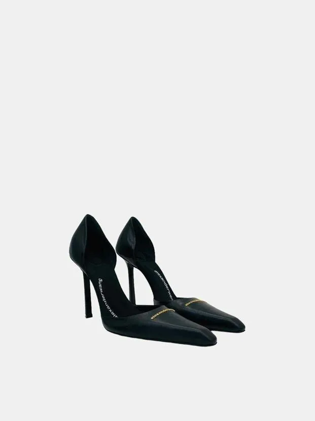 ALEXANDER WANG Viola D'Orsay Black Pumps 40