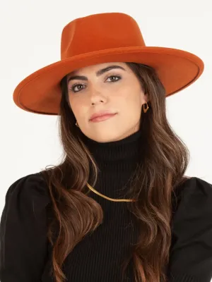 Ariel Vegan Felt Rancher - RUST
