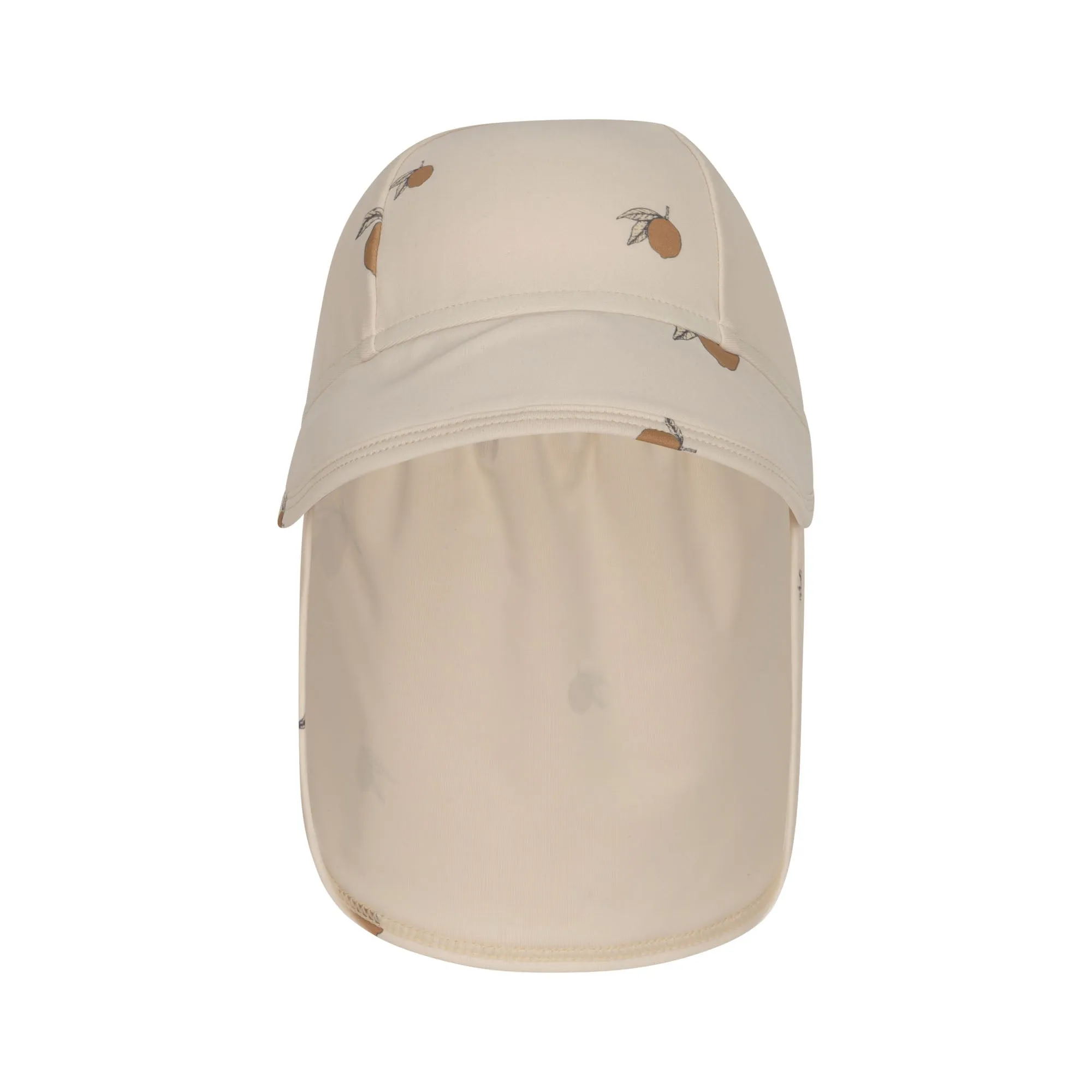 Aster Lemon Print Swim Sun Hat