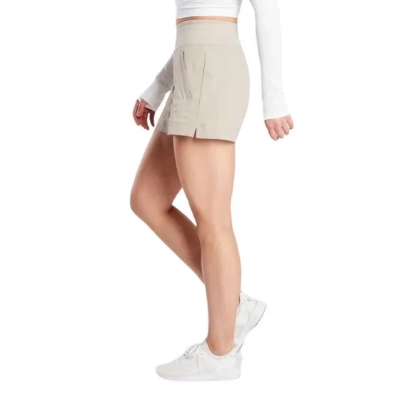 Athleta Beige Trekkie North Abrasion Resistant UPF 50  Performance Shorts