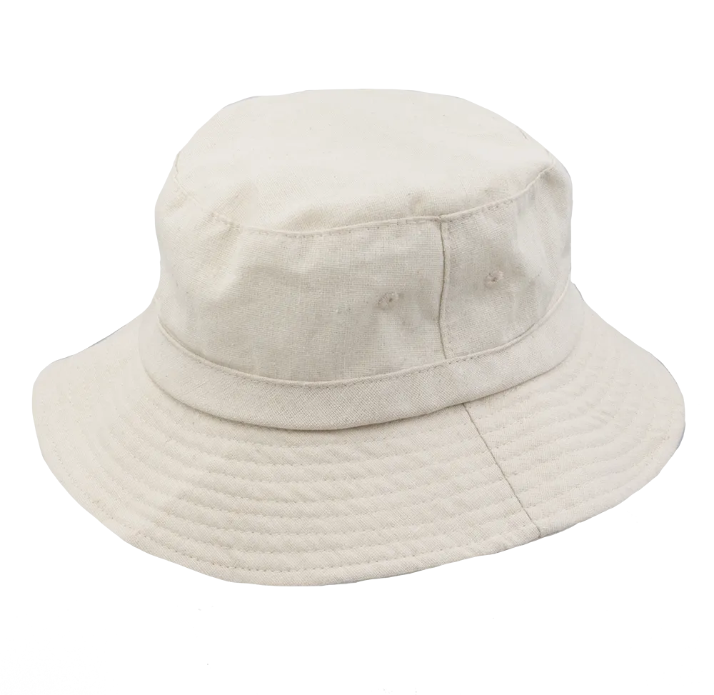 Avenel Linen Blend Bucket Hat