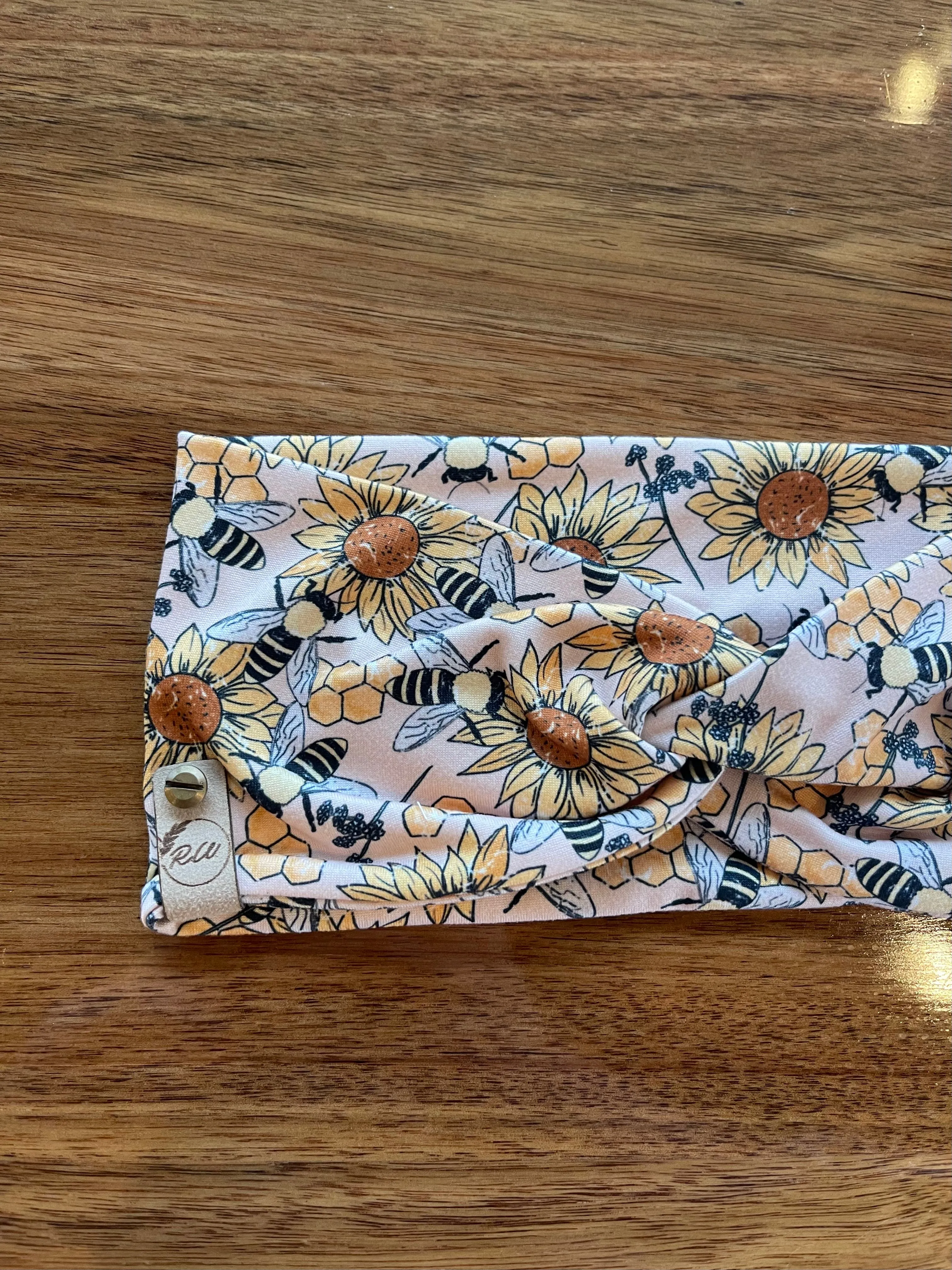 Bees & Sunflowers Headband