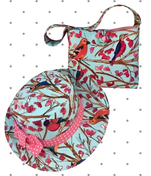 Birds in Blue Hat (4-6 yrs) or Purse