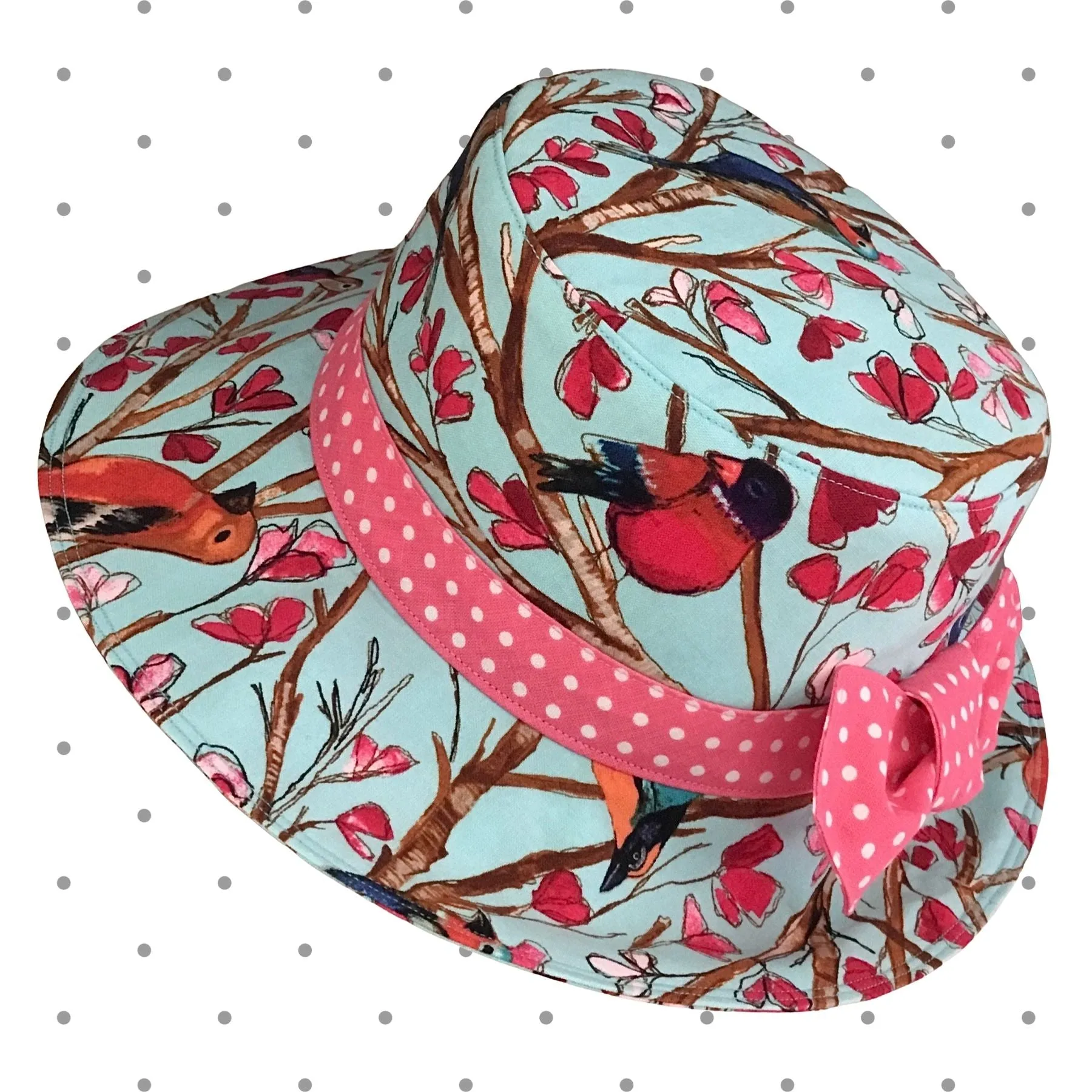 Birds in Blue Hat (4-6 yrs) or Purse