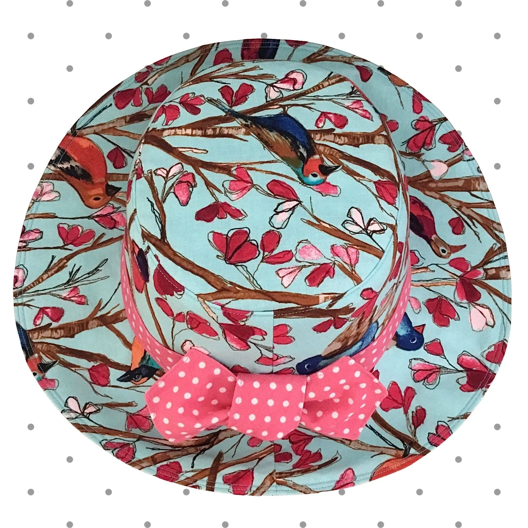 Birds in Blue Hat (4-6 yrs) or Purse