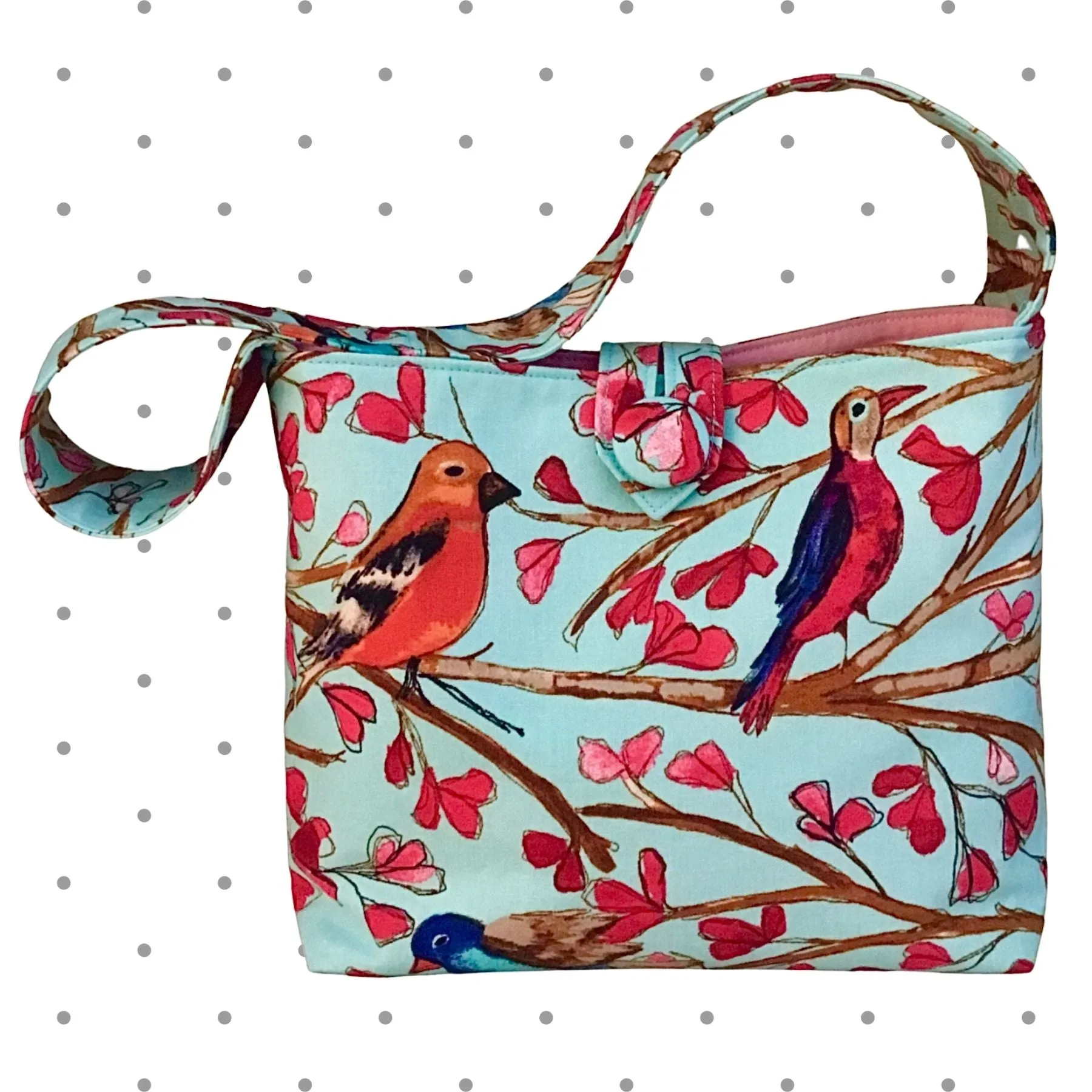 Birds in Blue Hat (4-6 yrs) or Purse