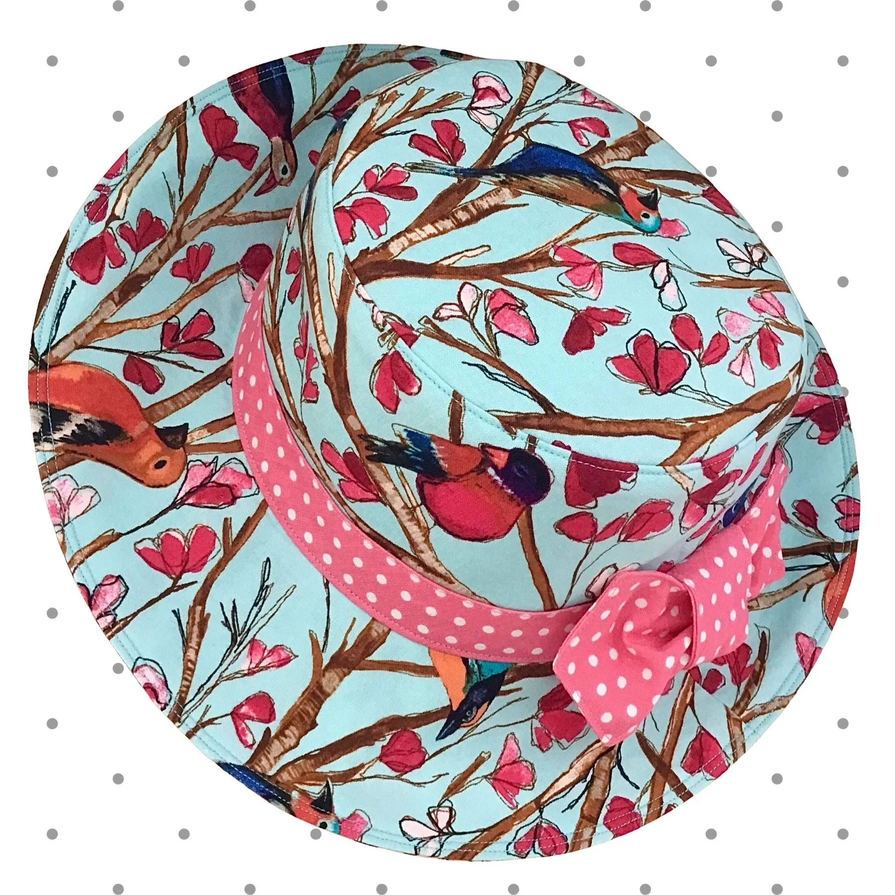 Birds in Blue Hat (4-6 yrs) or Purse