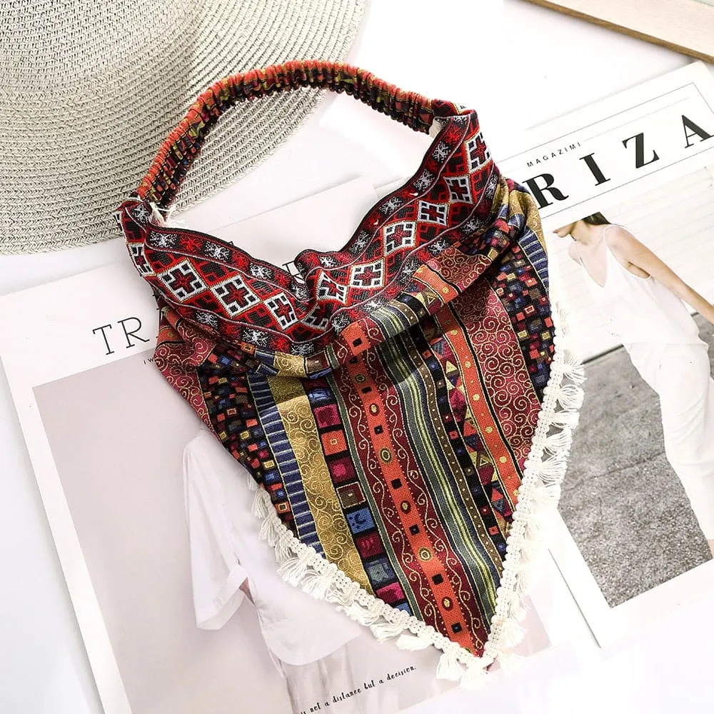 Boho Headband Hair Scarf
