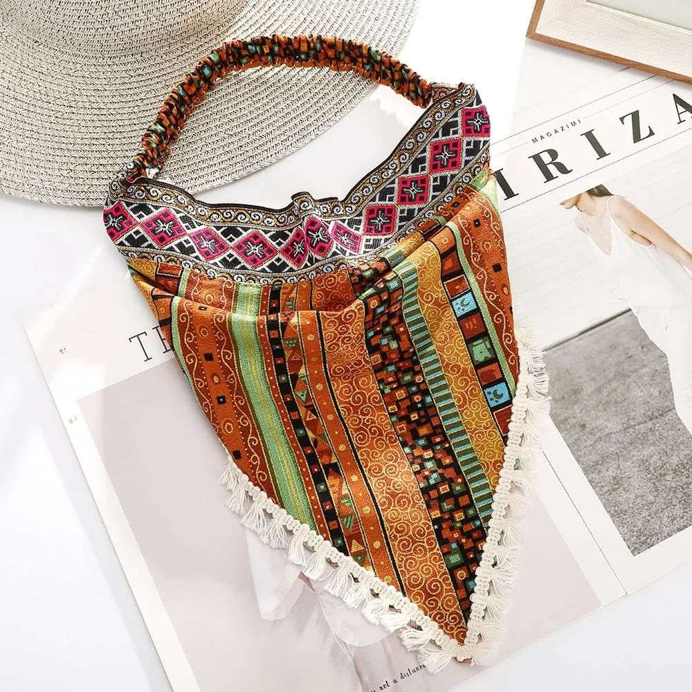 Boho Headband Hair Scarf