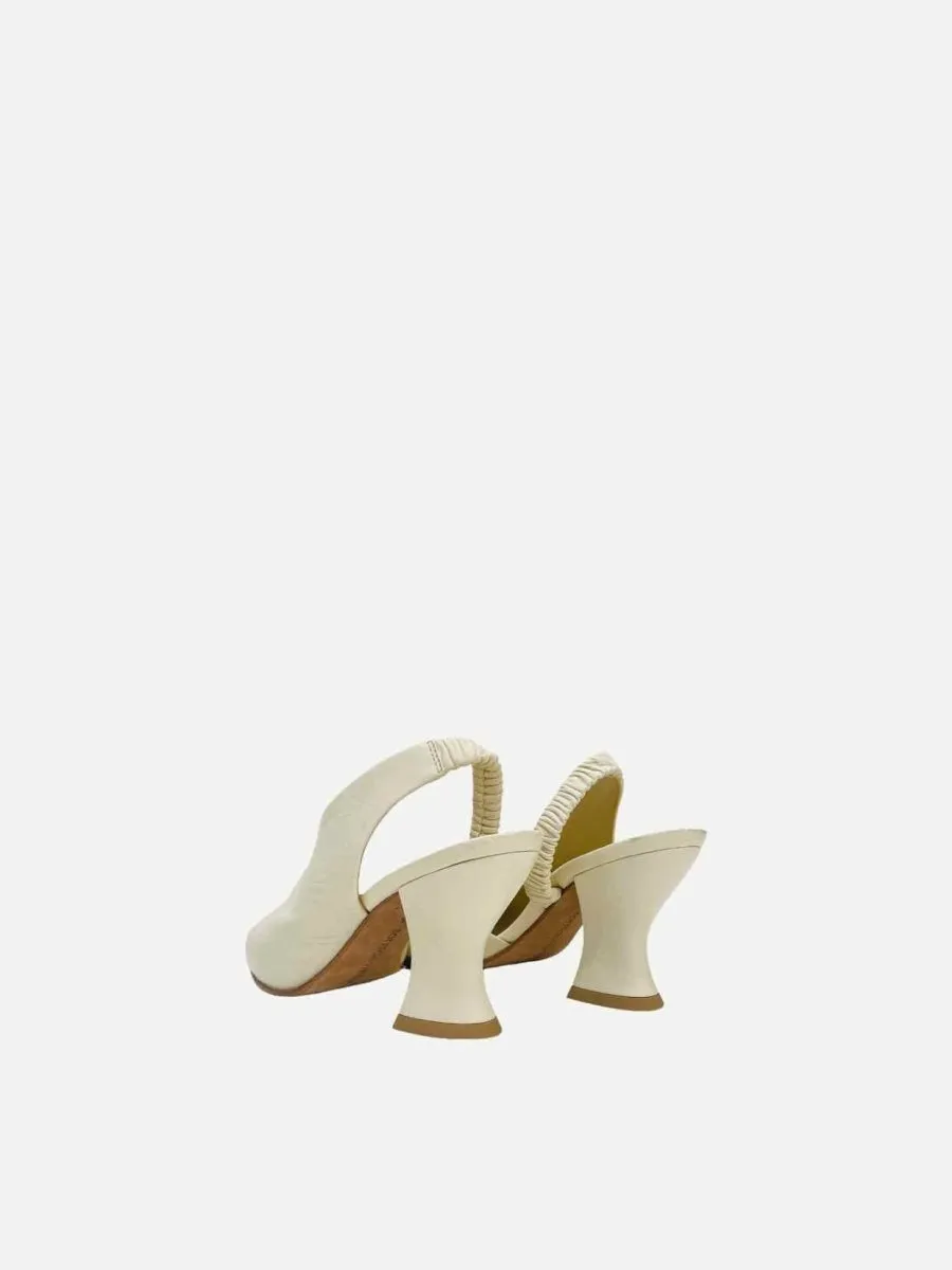 BOTTEGA VENETA D'Orsay Beige Slingbacks 35