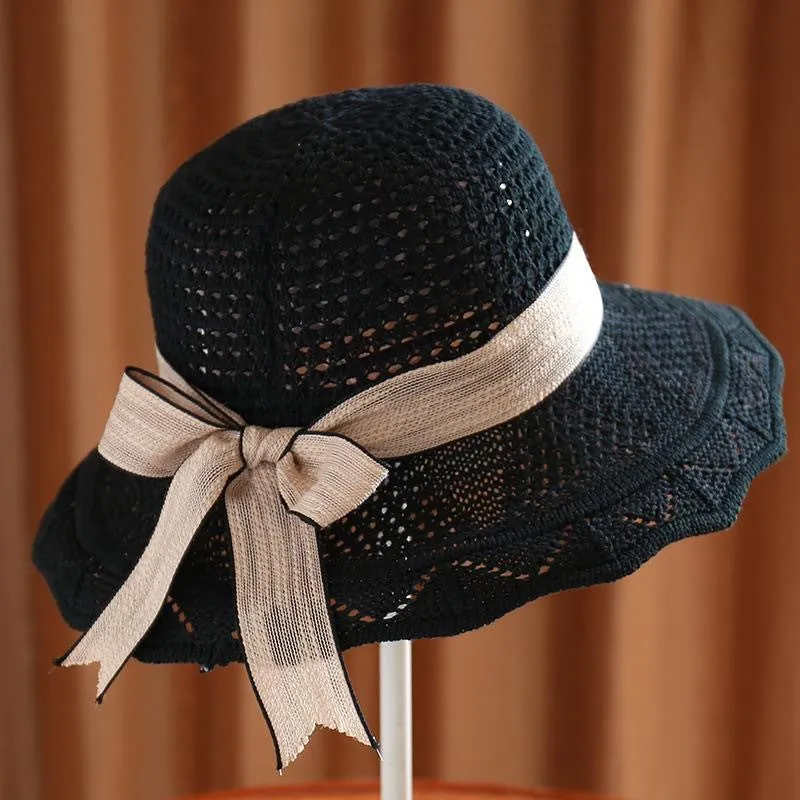 Bowkont Wide Brim Summer UV Protection Beach Straw Hat