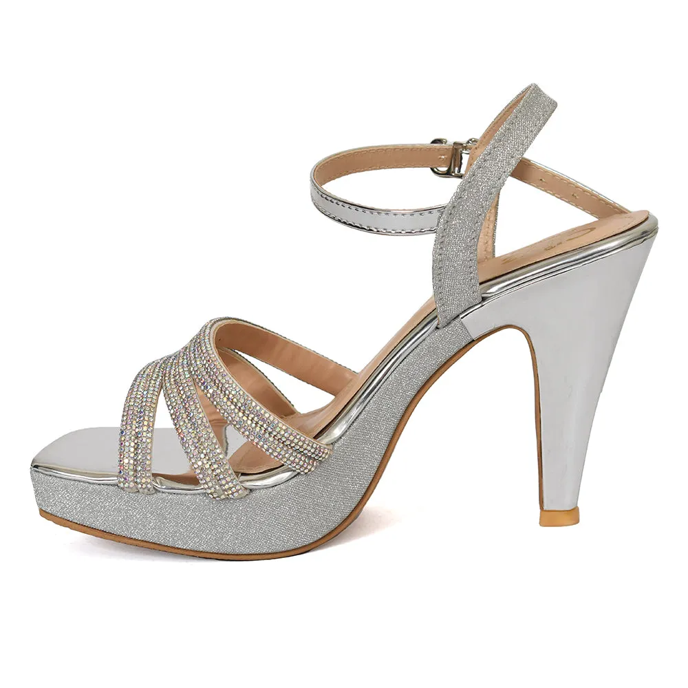 Bridal Sandal Heels