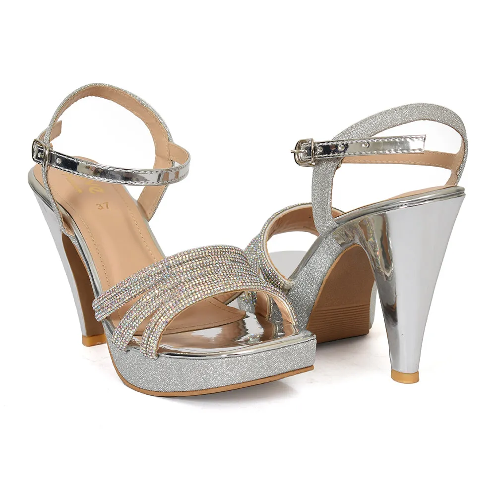 Bridal Sandal Heels