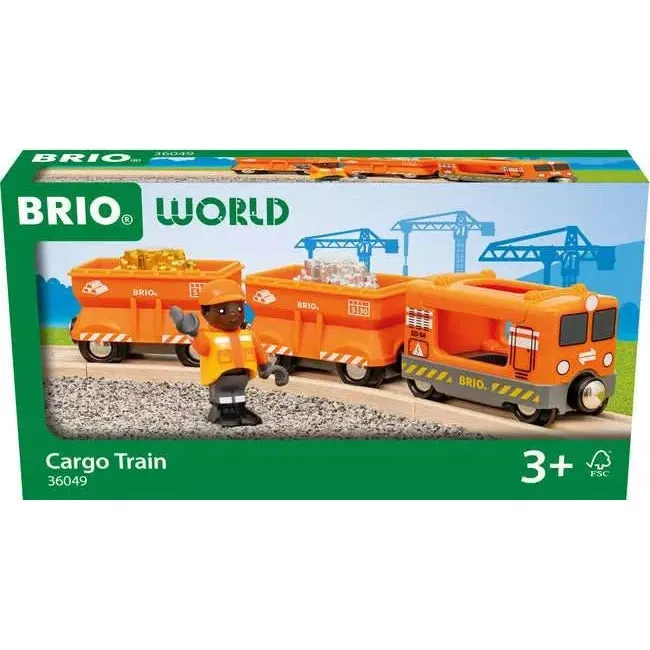 BRIO World Gold Cargo Train