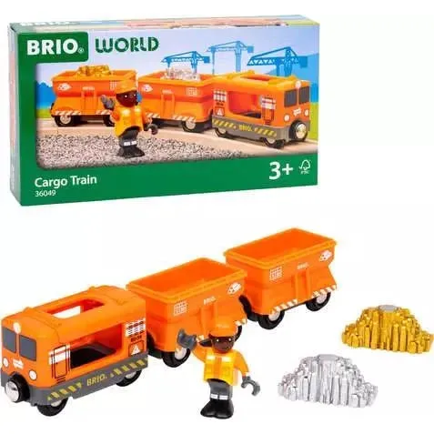 BRIO World Gold Cargo Train