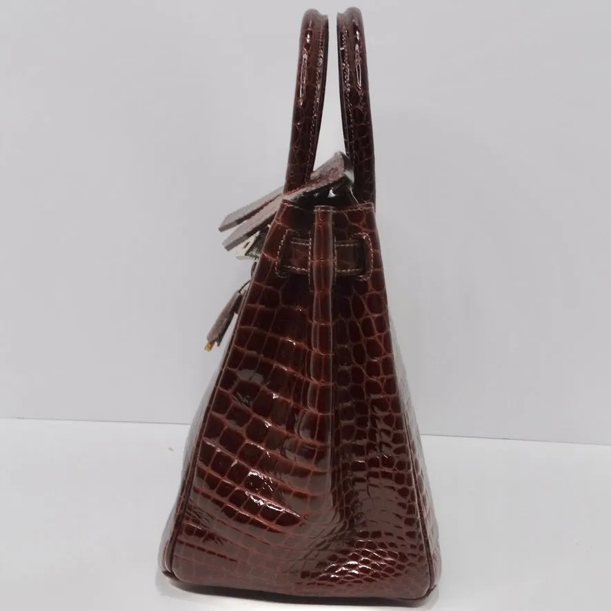 CCO Firenze Red Crocodile Handbag