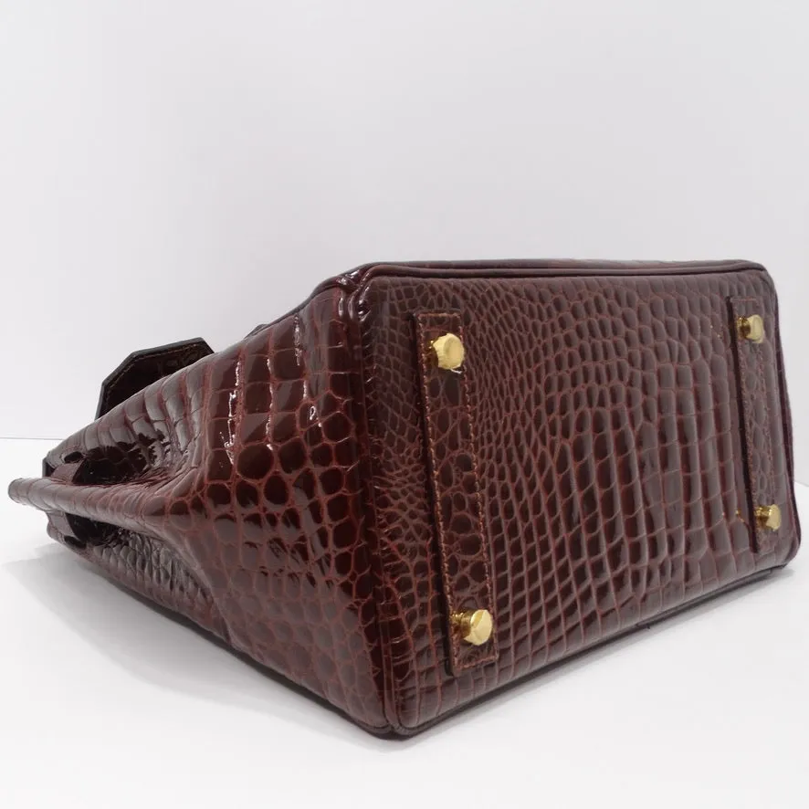 CCO Firenze Red Crocodile Handbag