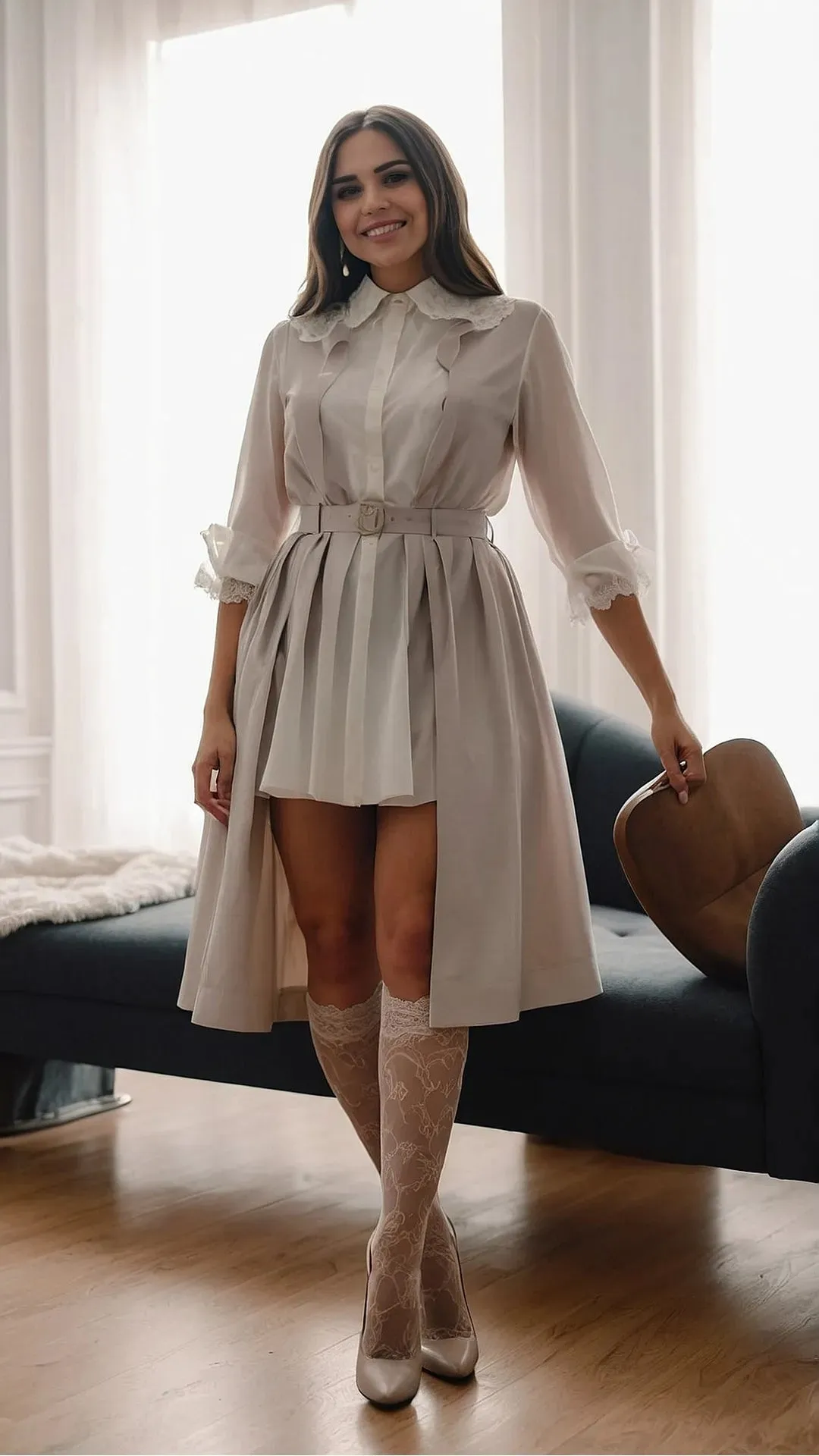 Chic and Timeless: Lace Stockings Outfits That Define Fashion Aesthetics
