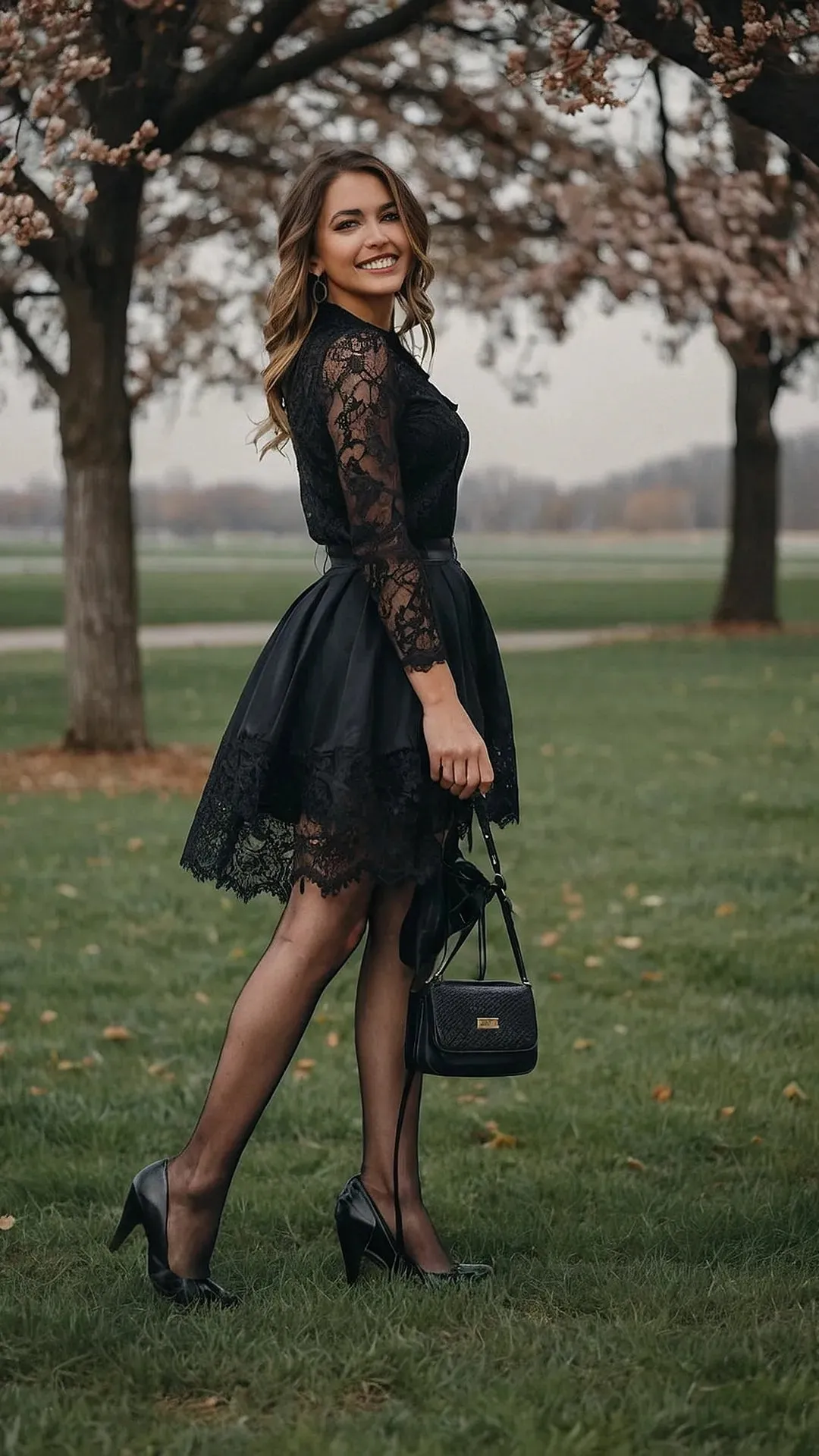 Chic and Timeless: Lace Stockings Outfits That Define Fashion Aesthetics