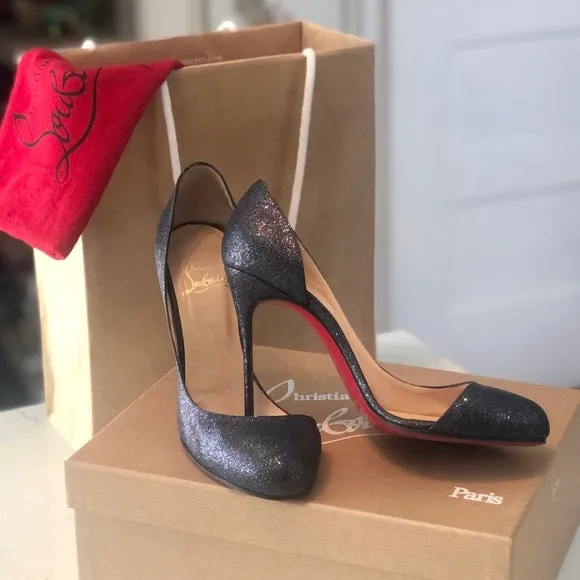 CHRISTIAN LOUBOUTIN HELMOUR 100 D'ORSAY PUMPS
