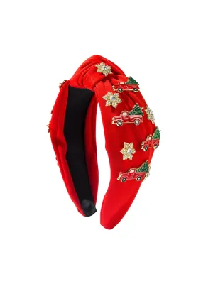 Christmas Truck Headband