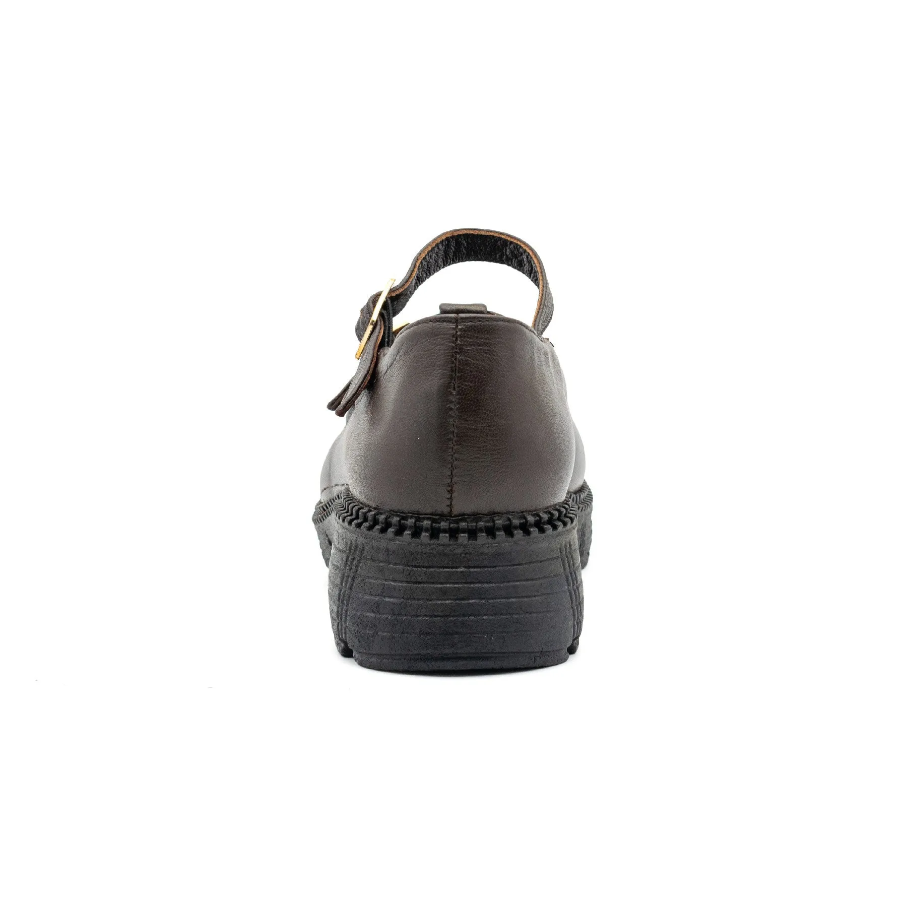 Chunky Classic Shoe - Brown
