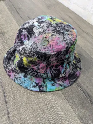 Cotton Tie Dye Moon & Star Bucket Hat