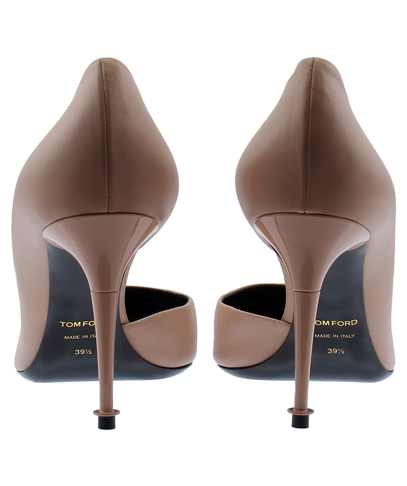 D'Orsay Pointed Leather Pumps