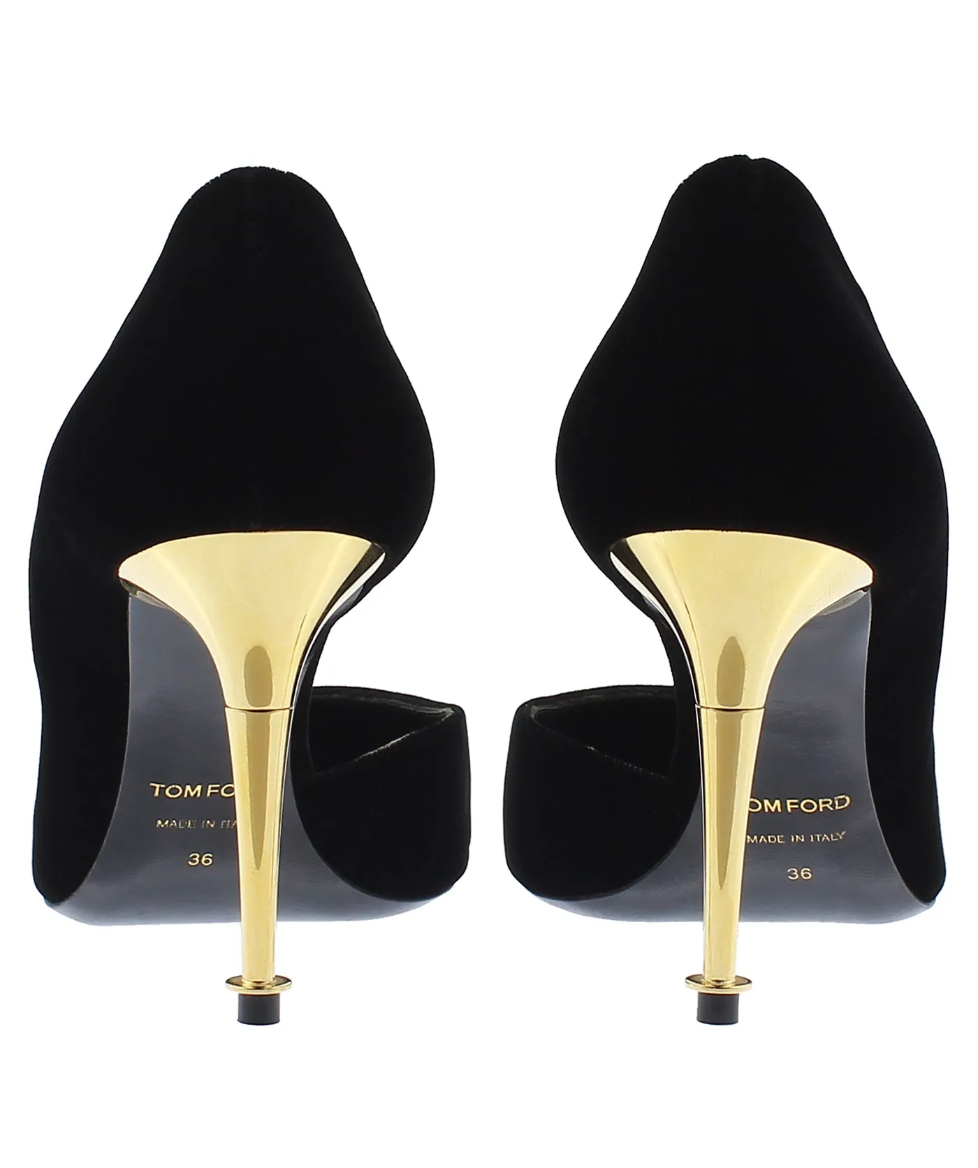 D'Orsay Pointed Velvet Pumps
