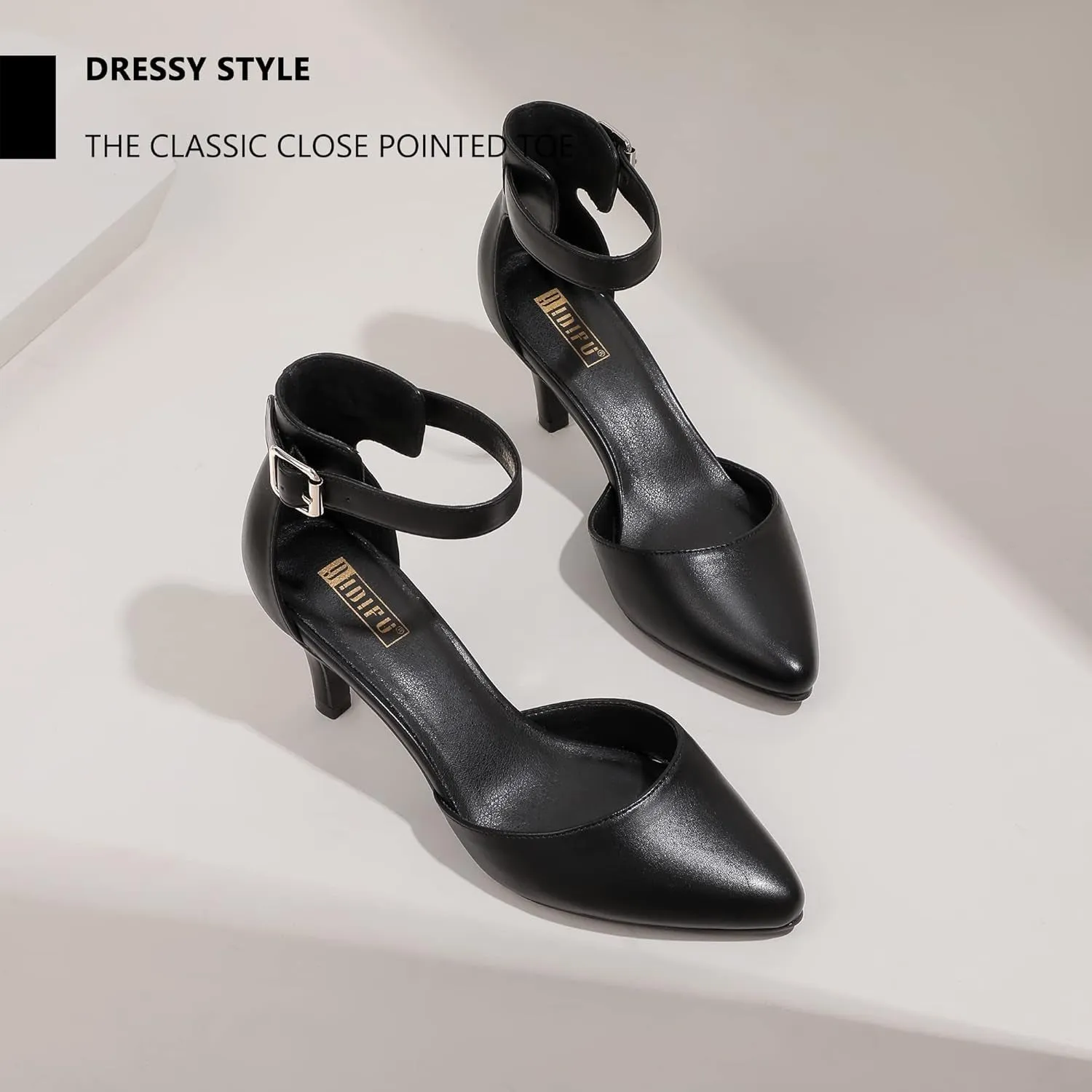 D'Orsay Pumps Low Kitten Pumps
