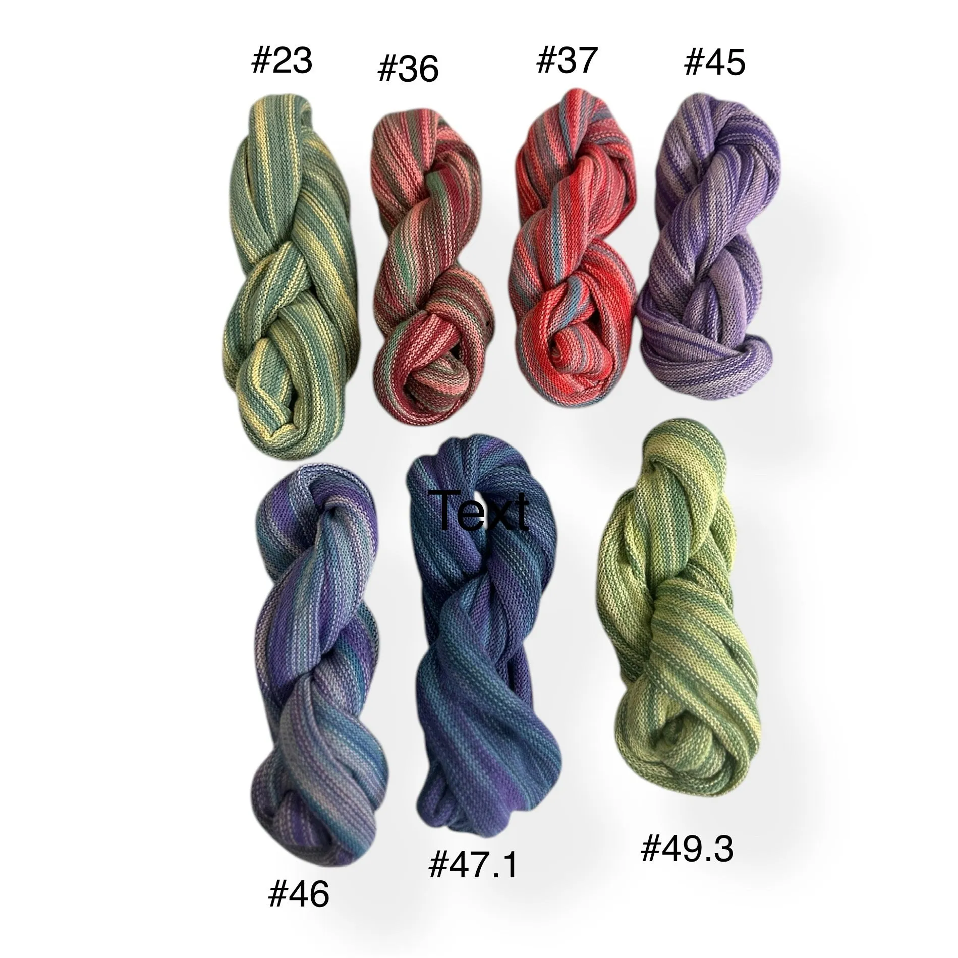 Double wrap boho hippie headbands