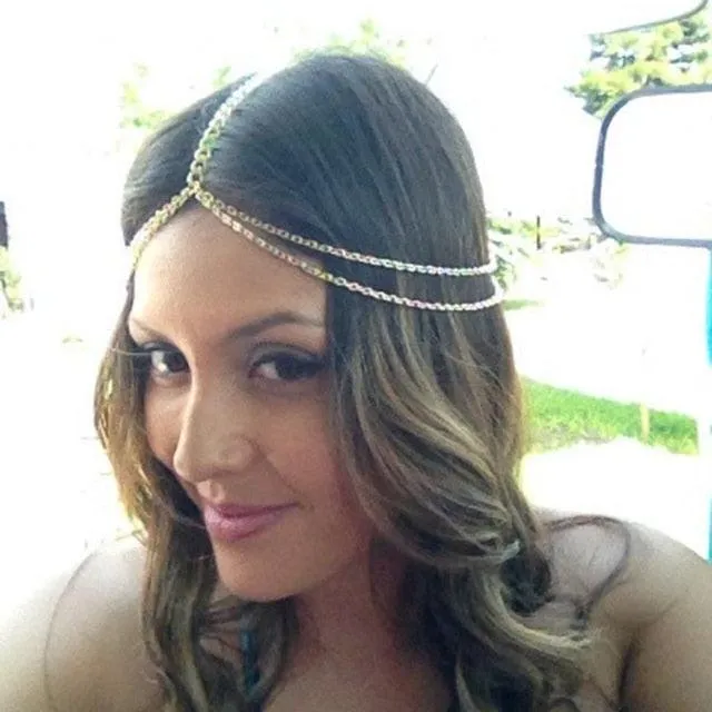 Draping Boho Head Chain Hair Accessories