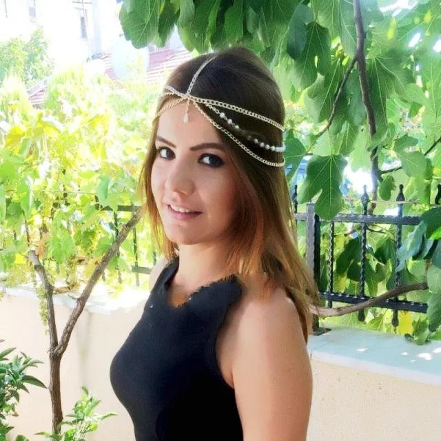 Draping Boho Head Chain Hair Accessories