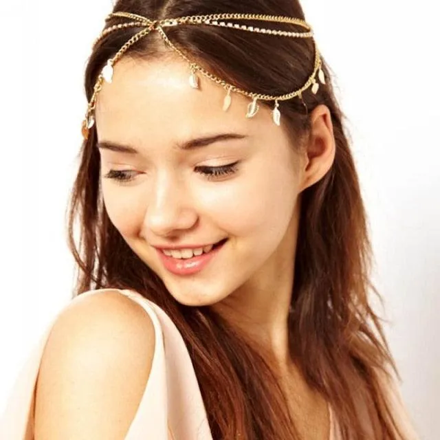 Draping Boho Head Chain Hair Accessories
