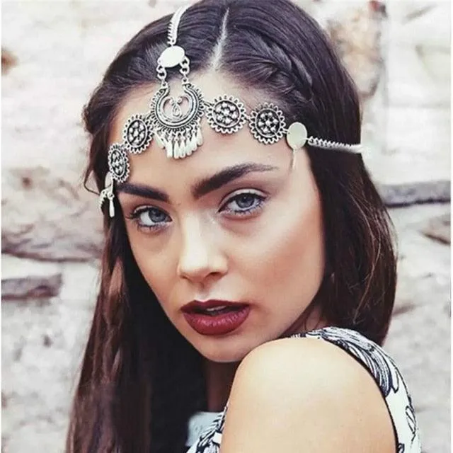 Draping Boho Head Chain Hair Accessories