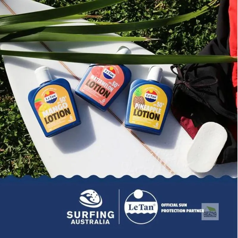 [Expiry: 09/2026]  Le Tan SPF 50  Mango Sunscreen Lotion 125mL