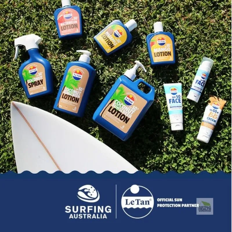 [Expiry: 11/2026] Le Tan SPF 15 Coconut Sunscreen Lotion 125mL