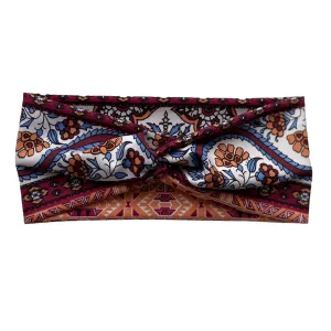 Fall Deco Ice Faux Knot Headband