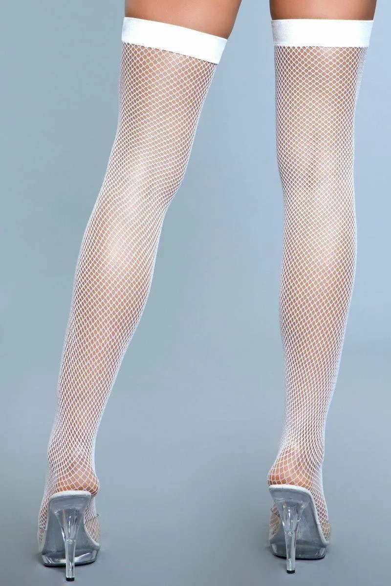 Fishnet Thigh Highs