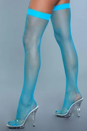 Fishnet Thigh Highs