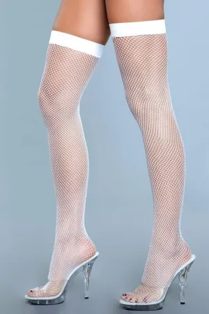 Fishnet Thigh Highs