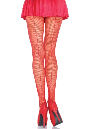 Fishnet W/Back Seam Pantyhose