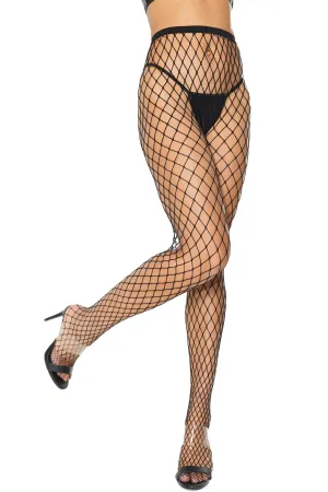 Fishnetted Pantyhose