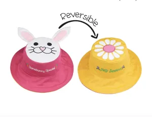 Flapjacks - Kids Sun Hat - Bunny/Daisy
