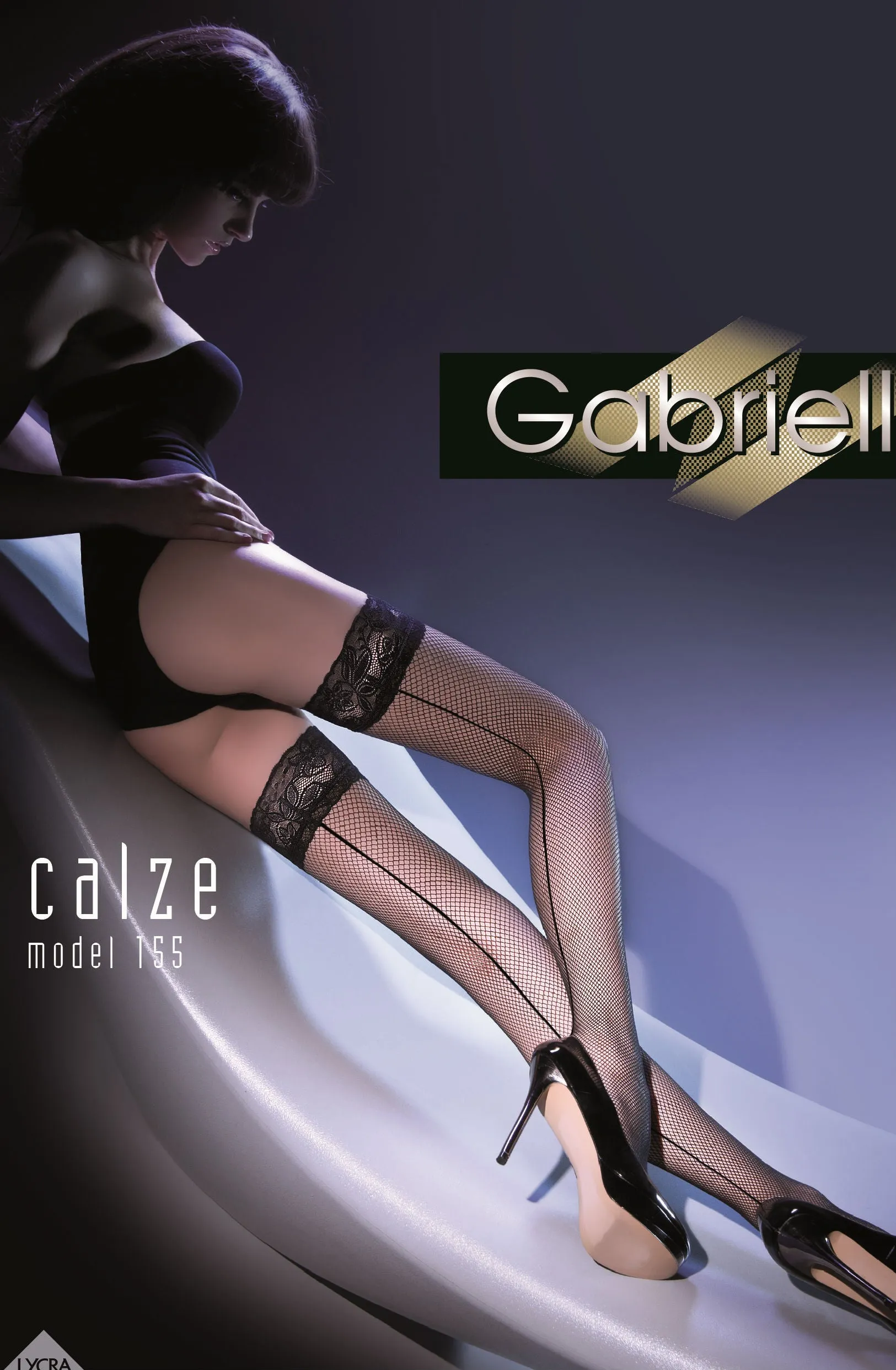 Gabriella Kabaretta Calze Hold Ups Red
