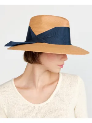 Gardenia in Butterscotch / Navy