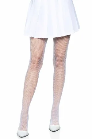 Halloween Special Fishnet Pantyhose W/Glitters Spandex
